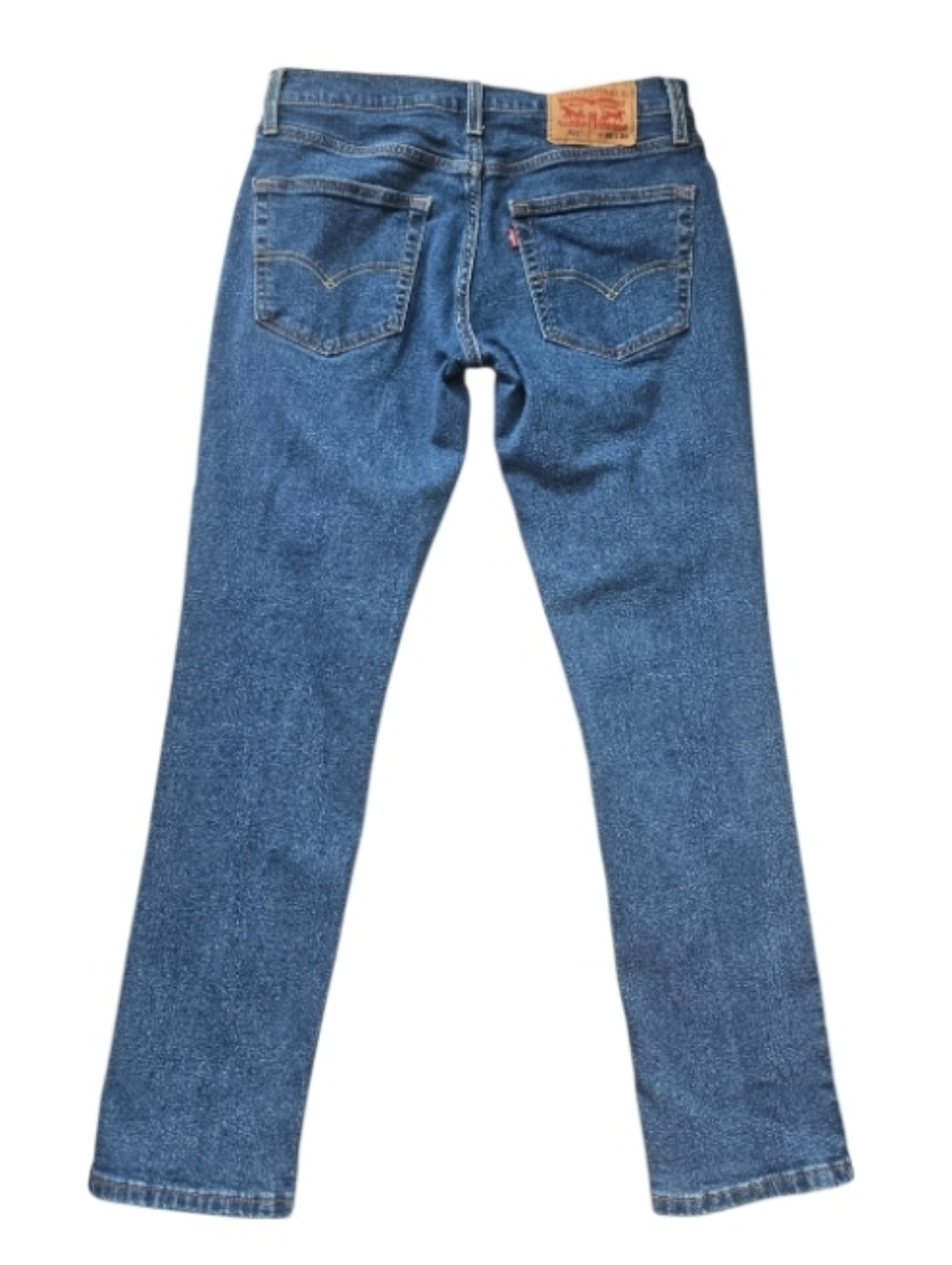 Levi's 511 Blue Denim Jeans Slim Fit Medium Wash Mens 30" x 30"